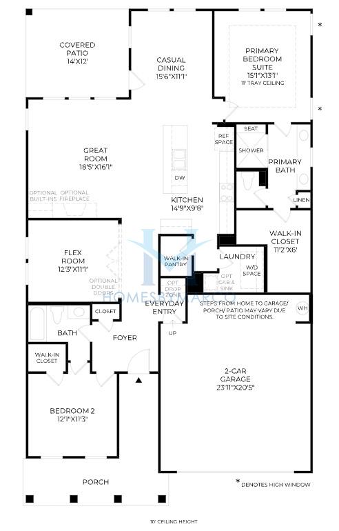 Photos of the Allatoona model in the Vista Ridge subdivision in Woodstock, GA