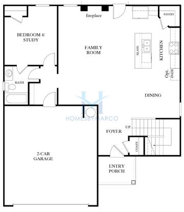 Photos of the Canterbury model in the Red Bird Manor subdivision in Jefferson, GA