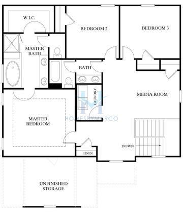 Canterbury model in Red Bird Manor, Jefferson, GA, built by Crawford Creek Communities