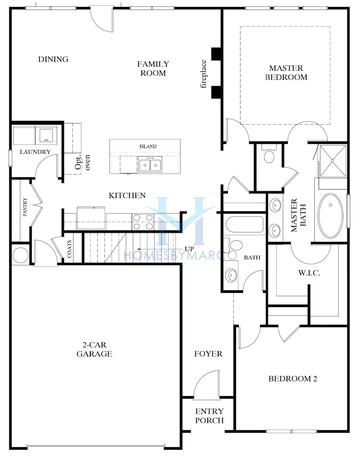Photos of the Danbury model in the Red Bird Manor subdivision in Jefferson, GA