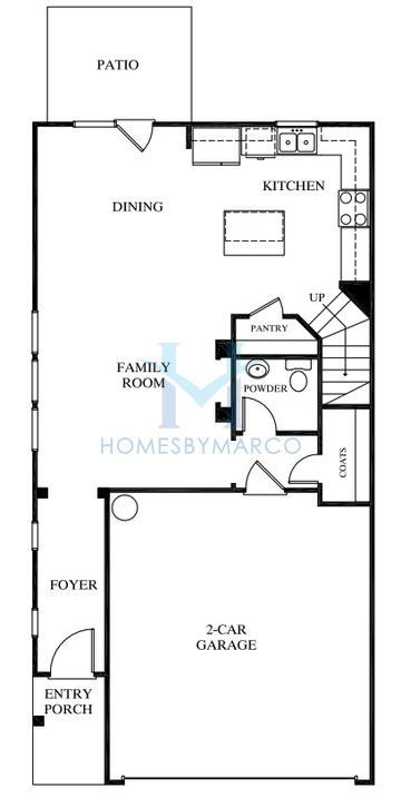 Photos of the Brookside model in the Caldwell Park subdivision in Mableton, GA