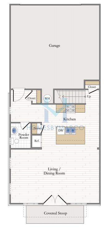 Photos of the Eastmore model in the Eastmore subdivision in Conyers, GA