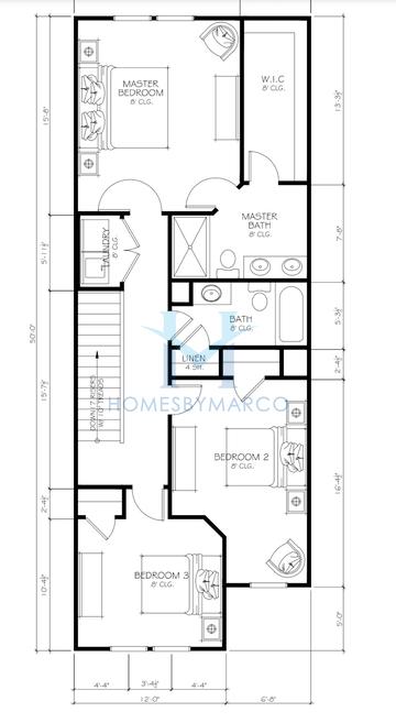 Savannah model in Redan Square, Lithonia, GA, built by Crawford Creek Communities