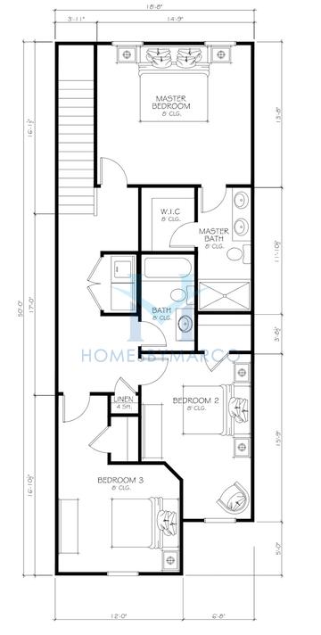 Seabrook model in Redan Square, Lithonia, GA, built by Crawford Creek Communities
