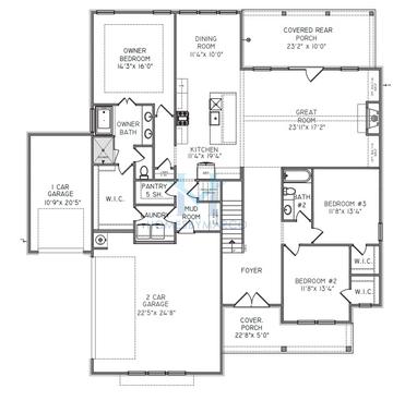 Photos of the Harrison model in the Prairie Crossing subdivision in Grayslake, IL