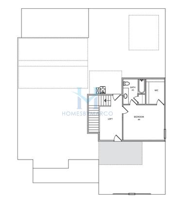 Harrison model in Long Hollow Landing, Gainesville, GA, built by David Patterson Homes