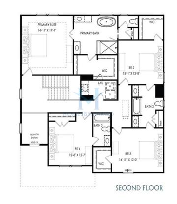 Photos of the Wesleyean model in the Ashbury Commons subdivision in Powder Springs, GA