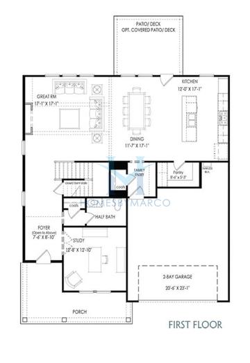 Wesleyean model in Ashbury Commons, Powder Springs, GA, built by Windsong Properties