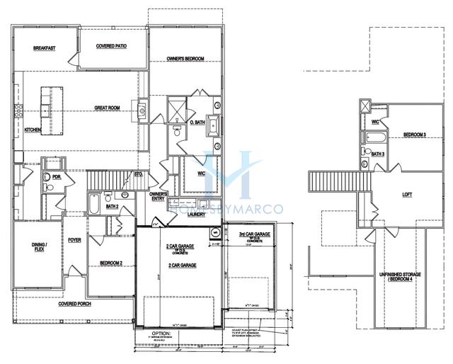 Photos of the Barrymore model in the Holbrook Estates subdivision in Cumming, GA