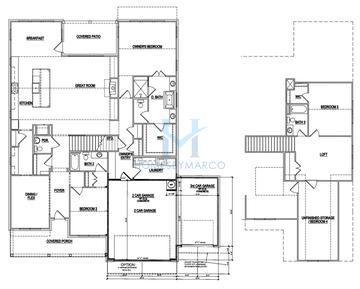Photos of the Barrymore model in the Holbrook Estates subdivision in Cumming, GA