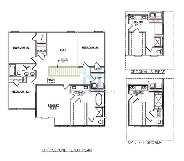 Photos of the Tucker model in the River Walk Farm subdivision in Covington, GA
