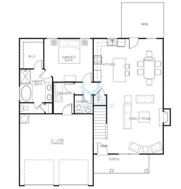 Ashton model in Garden Walk, Jackson, GA, built by Stephen Elliott Homes