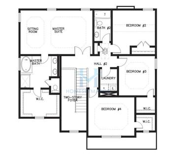 Photos of the Chesire model in the Chimney Oaks subdivision in Homer, GA