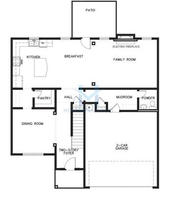 Chesire model in McPherson Woods, Dallas, GA, built by Stephen Elliott Homes