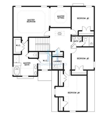 Photos of the Thorton model in the Chimney Oaks subdivision in Homer, GA
