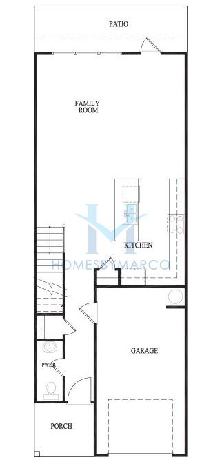 Hanson model in The Reserve at Clock Tower, Douglasville, GA, built by Stephen Elliott Homes