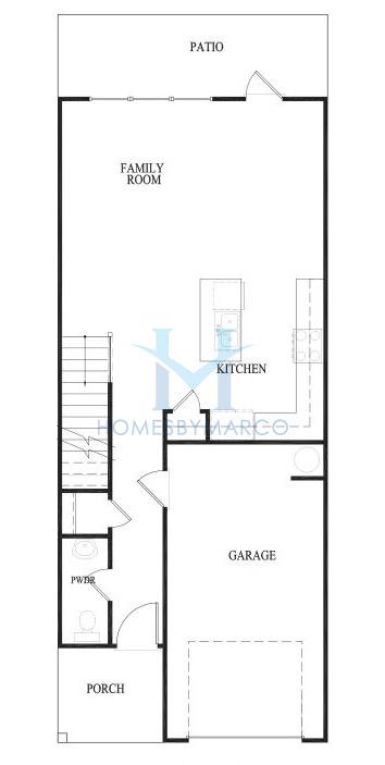 Savannah model in Turtle Creek Villas, Winder, GA, built by Stephen Elliott Homes