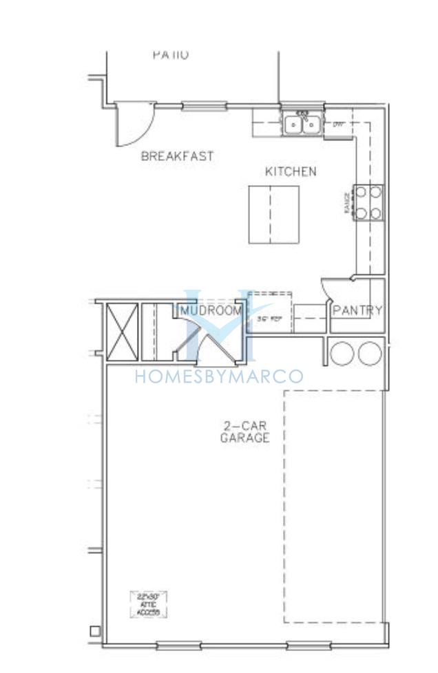 Donovan model in Fairways at Durham Lakes, Fairburn, GA, built by Stephen Elliott Homes