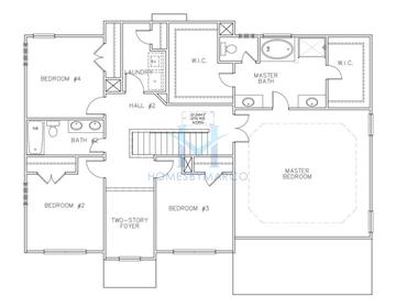 Donovan model in Clark Estates East, Ellenwood, GA, built by Stephen Elliott Homes