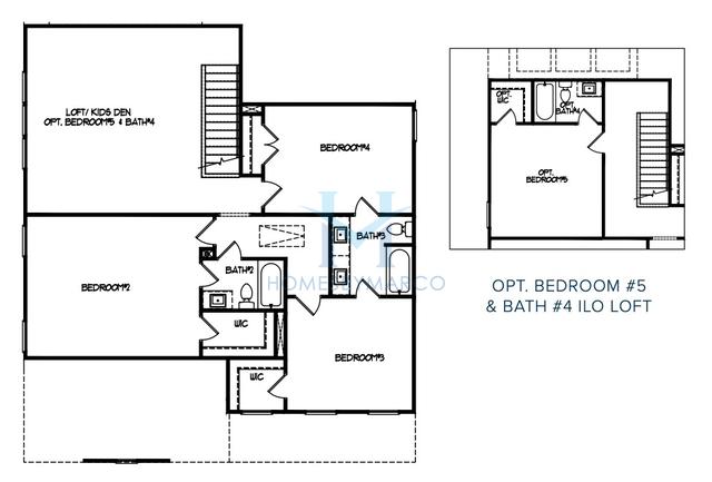 Photos of the Everglade model in the Pinegate subdivision in Covington, GA