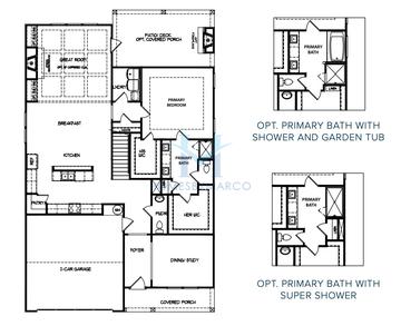 Everglade model in Pinegate, Covington, GA, built by My Home Communities