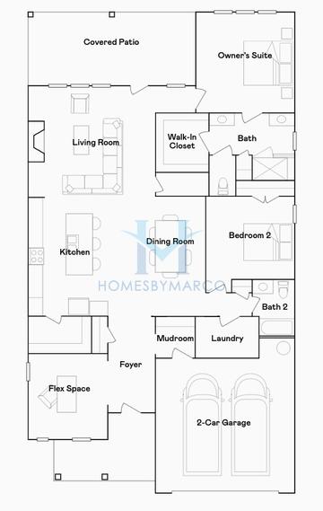 Photos of the Crestwood model in the The Court at Gainesville Township subdivision in Gainesville, GA
