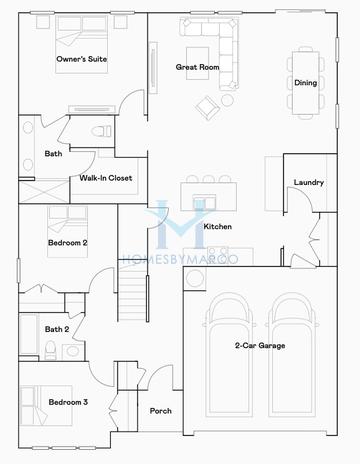 Photos of the Newport model in the Candleberry Place subdivision in Sharpsburg, GA
