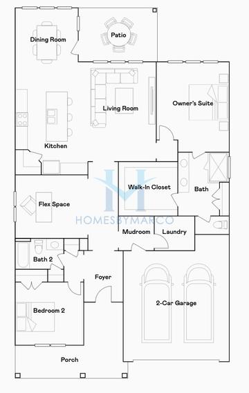 Photos of the Briarwood model in the Candleberry Place subdivision in Sharpsburg, GA