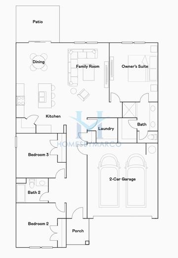 Photos of the Dover model in the Monticello Estates subdivision in Adairsville, GA
