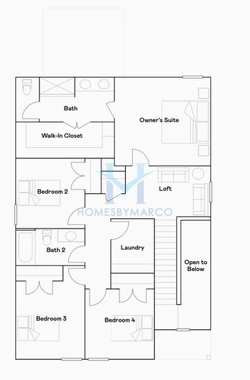 Atlanta model in Monticello Estates, Adairsville, GA, built by Lennar