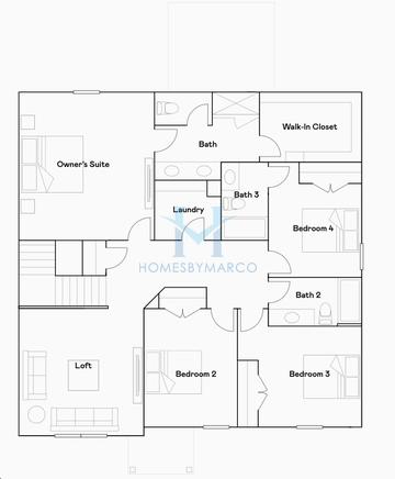 Portland model in Banks at Planter's Ridge, Kathleen, GA, built by Lennar