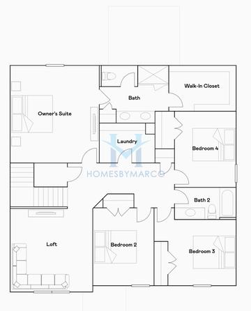 Photos of the Providence model in the Heritage Point subdivision in Hampton, GA