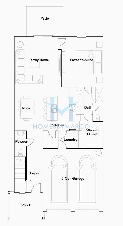Photos of the Columbus model in the Millers Pointe subdivision in Conyers, GA