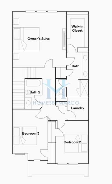 Hawkins model in Residences at Gateway, Bethlehem, GA, built by Lennar
