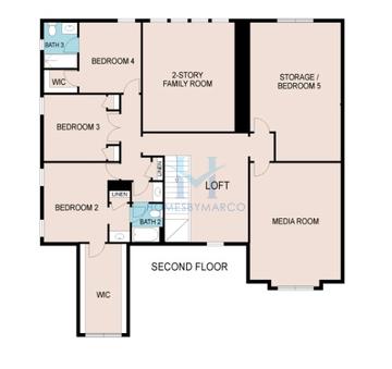 Photos of the St. Ives model in the The Parc at Caney subdivision in Cumming, GA