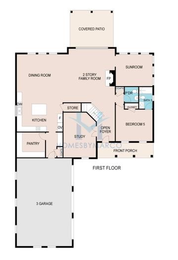 Photos of the Chatham Place model in the The Parc at Caney subdivision in Cumming, GA