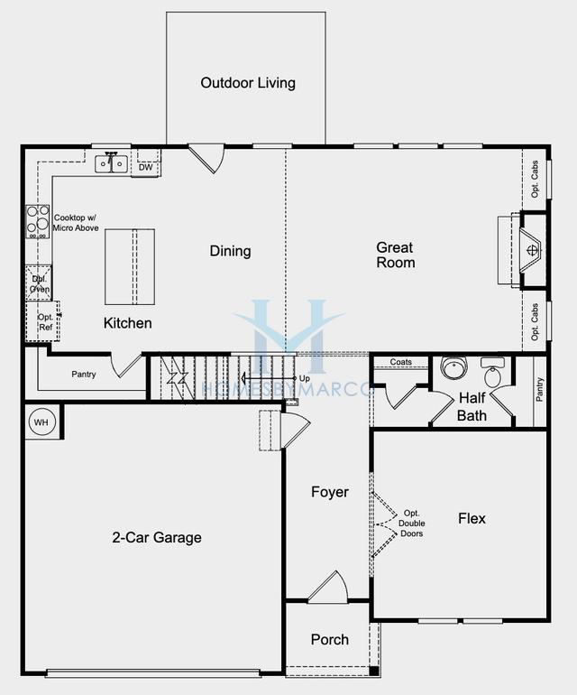 Photos of the Kirkwood model in the Bennett Farm subdivision in Loganville, GA