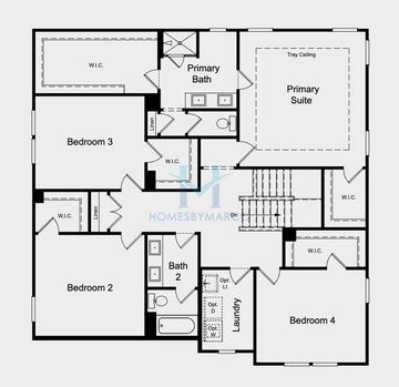 Photos of the Ingram model in the Oakmead subdivision in Buford, GA