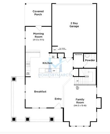 Photos of the Isla model in the Brush Arbor subdivision in McDonough, GA