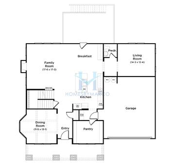 Photos of the Gianna model in the Brush Arbor subdivision in McDonough, GA