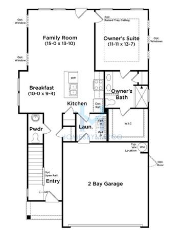 Photos of the Emma model in the Towne Center subdivision in Hampton, GA