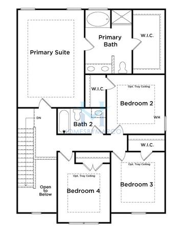 Layla II model in Towne Center, Hampton, GA, built by DRB Homes