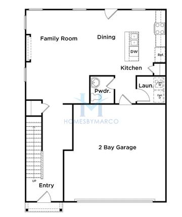 Photos of the Layla II model in the Enclave at Evergreen subdivision in Fairburn, GA