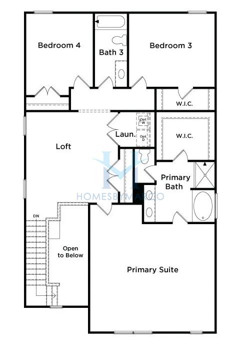 Photos of the Millhaven model in the Enclave at Evergreen subdivision in Fairburn, GA