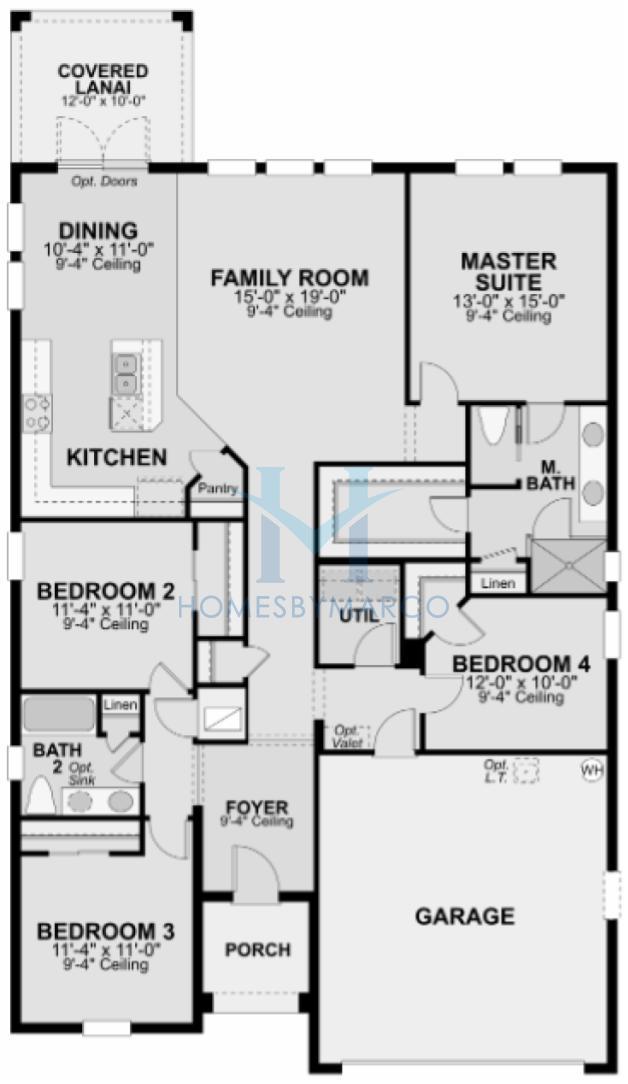 Photos of the Boca Raton model in the Hixon Preserve subdivision in Tampa, FL