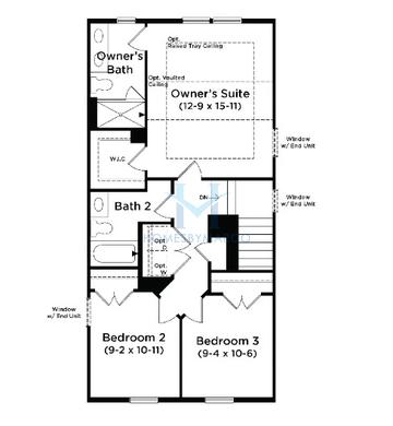 Landon model in Daybreak, Newnan, GA, built by DRB Homes