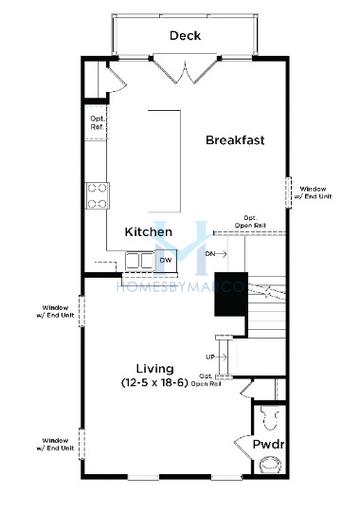 Photos of the Landon model in the Daybreak subdivision in Newnan, GA