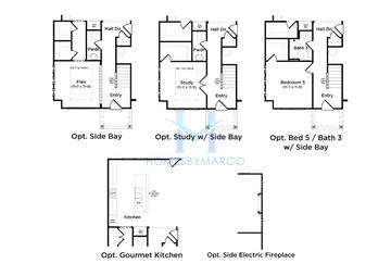 Ridgewood model in Bowers Farm, McDonough, GA, built by DRB Homes