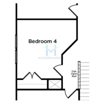 Ridgewood model in Bowers Farm, McDonough, GA, built by DRB Homes