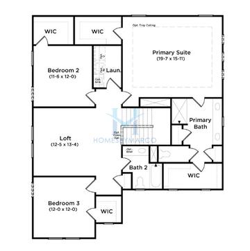 Pelham model in Burchwood, Stockbridge, GA, built by DRB Homes